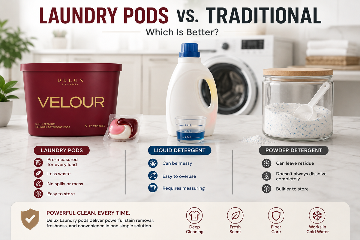Laundry Pods vs. Traditional Laundry Detergent: Which Is Better?