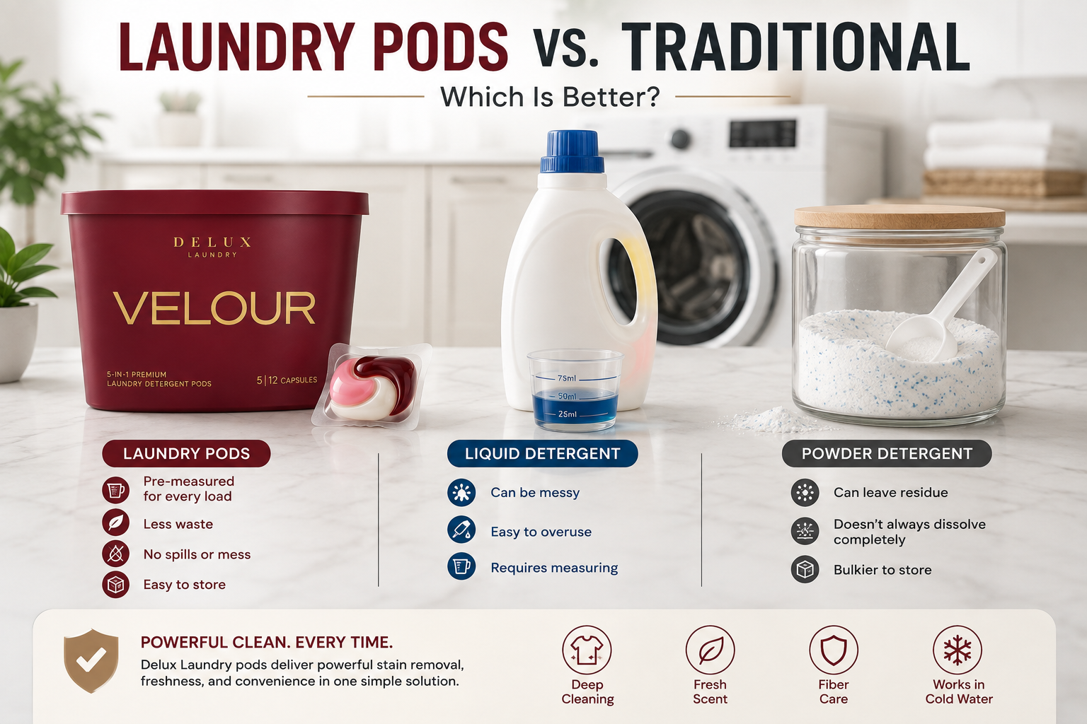 Laundry Pods vs. Traditional Laundry Detergent: Which Is Better?
