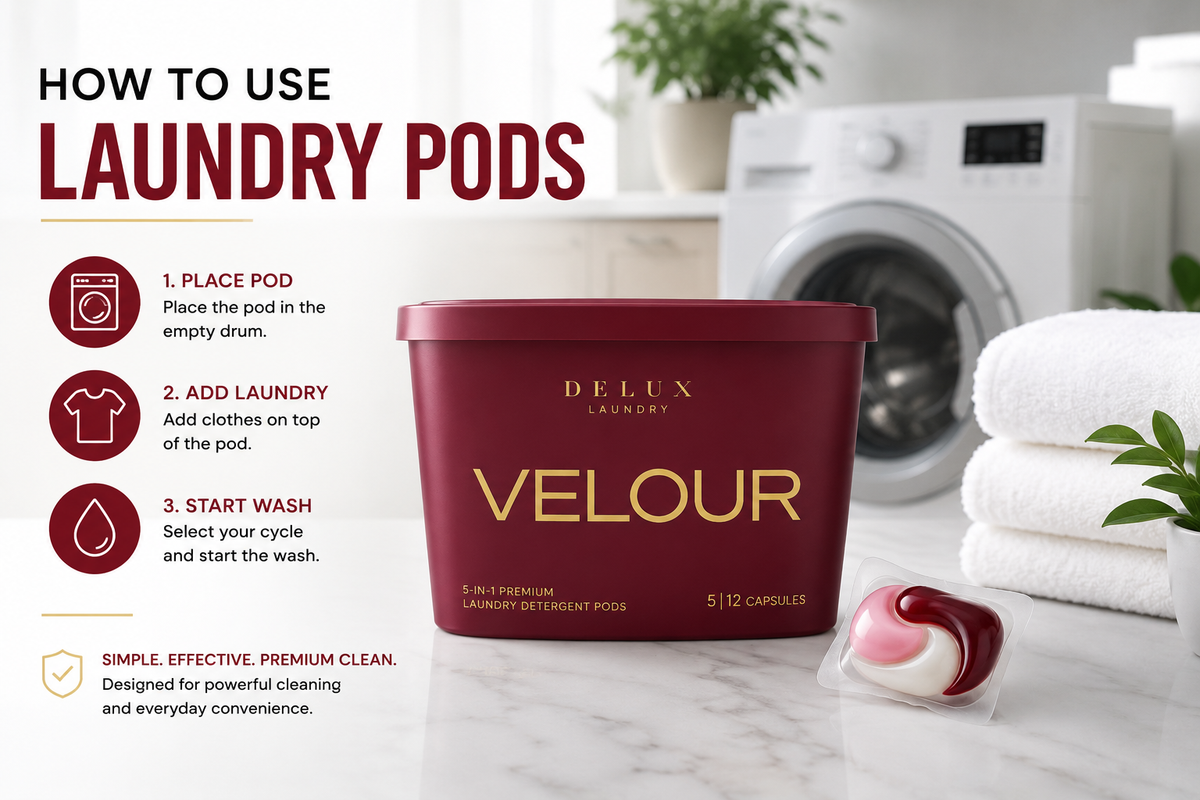 How to Use Laundry Pods Correctly for the Best Results
